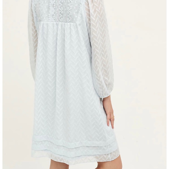 Light blue boho chic dress - Picture 3 of 9